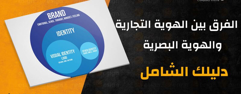 الفرق بين الهوية التجارية والهوية البصرية